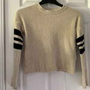cream sweater